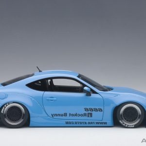 Autoart Rocket Bunny Toyota 86 Metallic Sky Blue/Black Wheels
