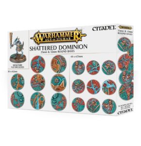 Peanas redondas Shattered Dominion 25 y 32 mm