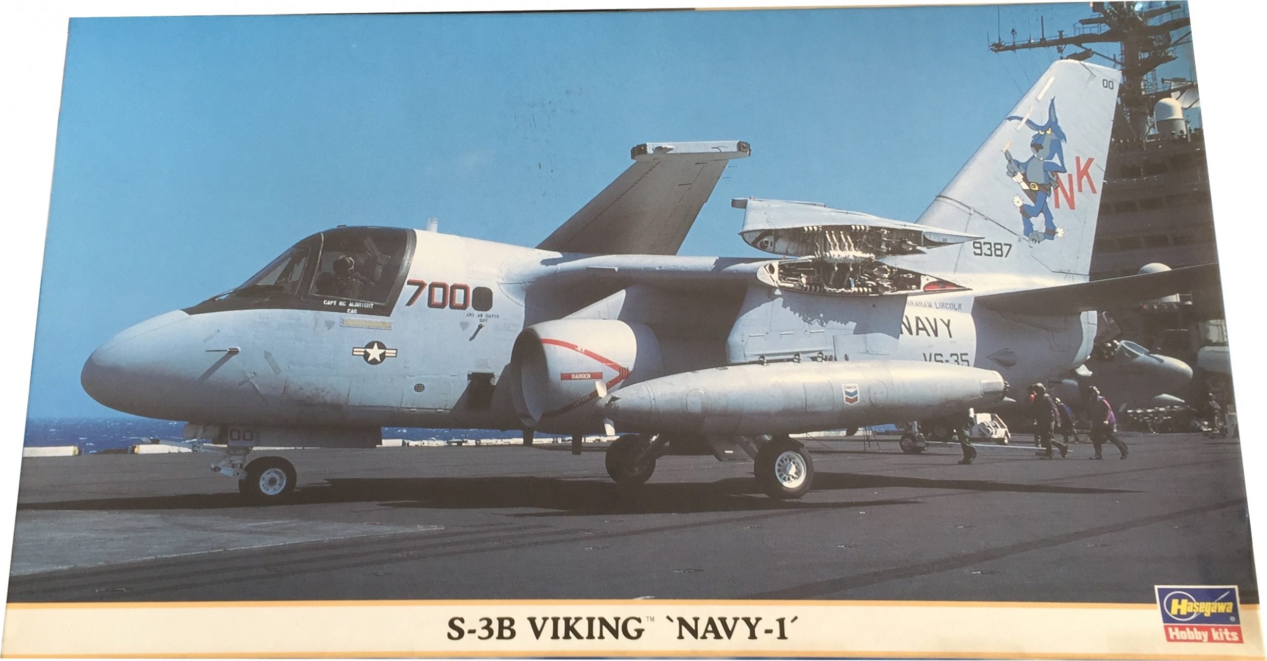 Hasegawa S-3B Viking Navy-1 Model Kit Ref 00668 Escala 1:72