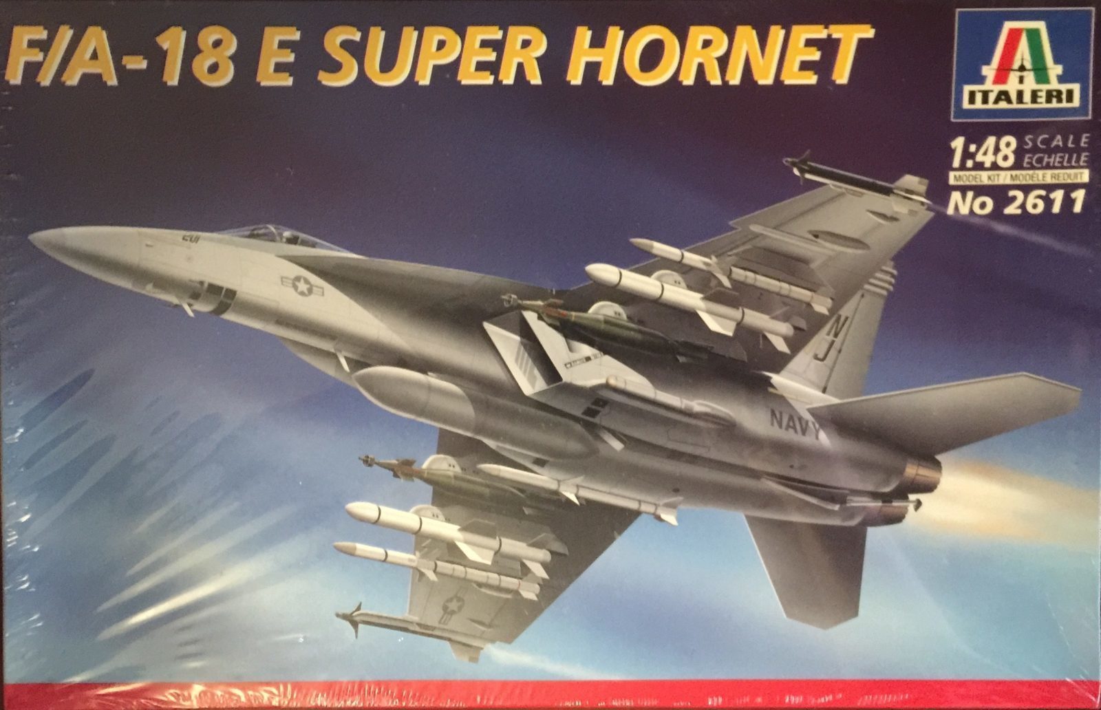 Italeri F/A-18 E Super Hornet Ref 2611 Escala 1:48
