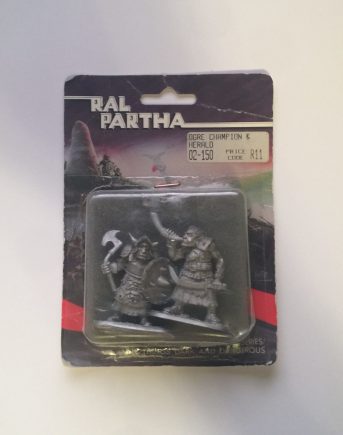 Ral Partha Ogre Champion & Herald