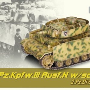 Dragon Armor 1/72 Pz.Kpfw.III Ausf.N w/schurzen 2.Pz.Div. Kursk 1943