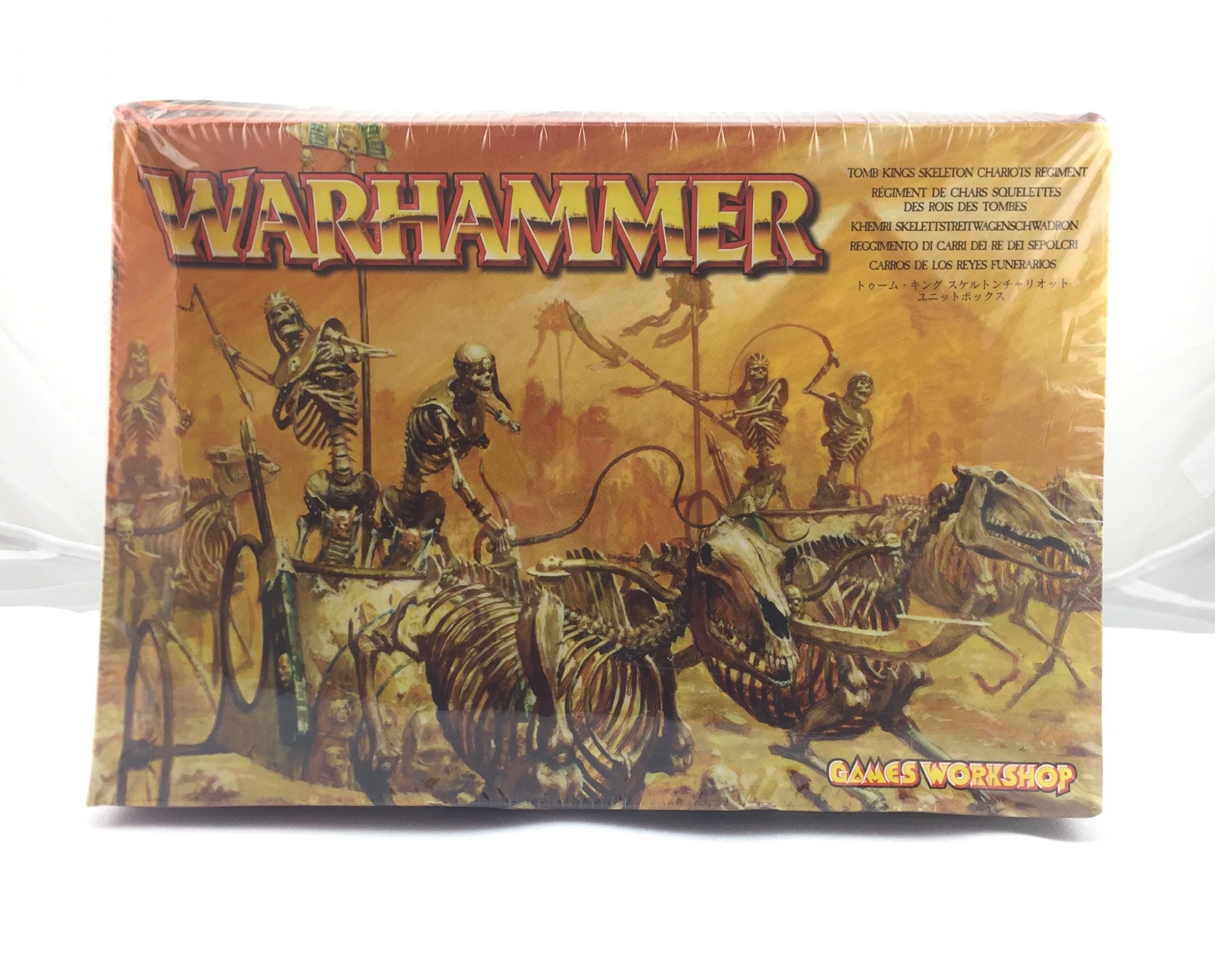 Warhammer Tomb Kings Skeleton Chariots Regiment