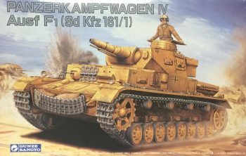 Gunze Sangyo Panzerkampfwagen IV Ausf F1 (Sd Kfz 161/1) Ref 778 Escala 1/35