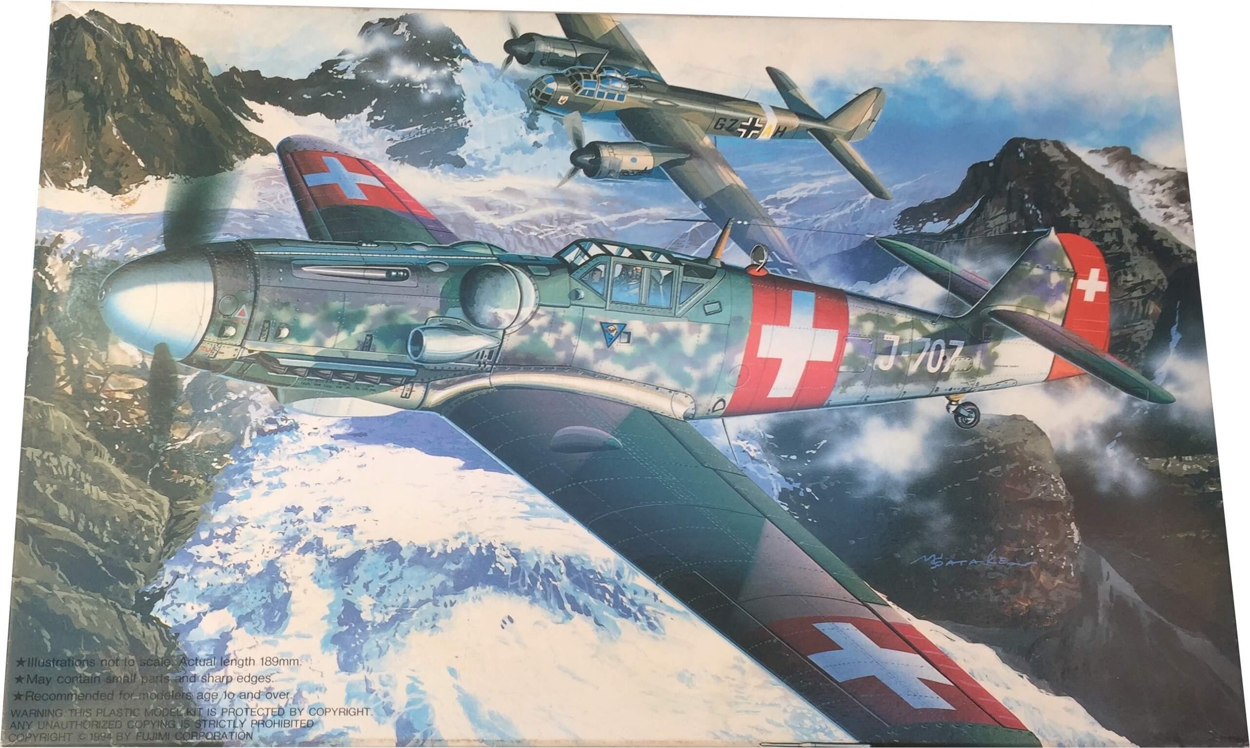 Fujimi Messerschmitt Bf109G-6 Swiss Gustav Ref 48011 Escala 1/48