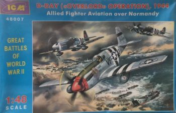 ICM D-Day Overlord Operation 1944 Allied Fighter Aviation Over Normandy Ref 48007 Escala 1/48