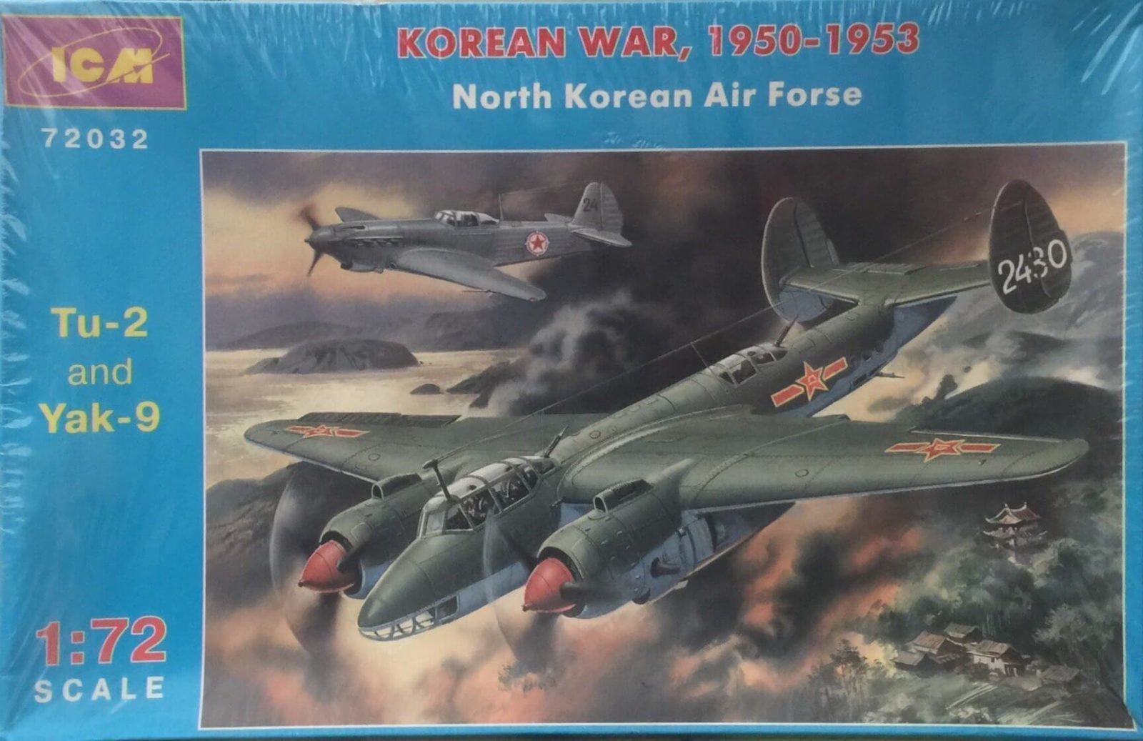 ICM Korean War 1950-1953 Tu-2 and Yak-9 Ref 72032 Escala 1/72