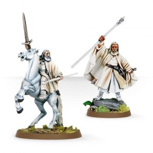 The Lord of The Rings Gandalf The White Ft and Mtd Ref 02-60