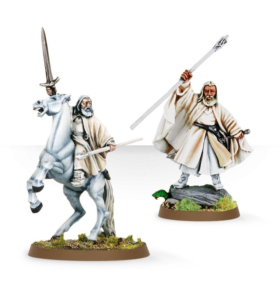 The Lord of The Rings Gandalf The White Ft and Mtd Ref 02-60