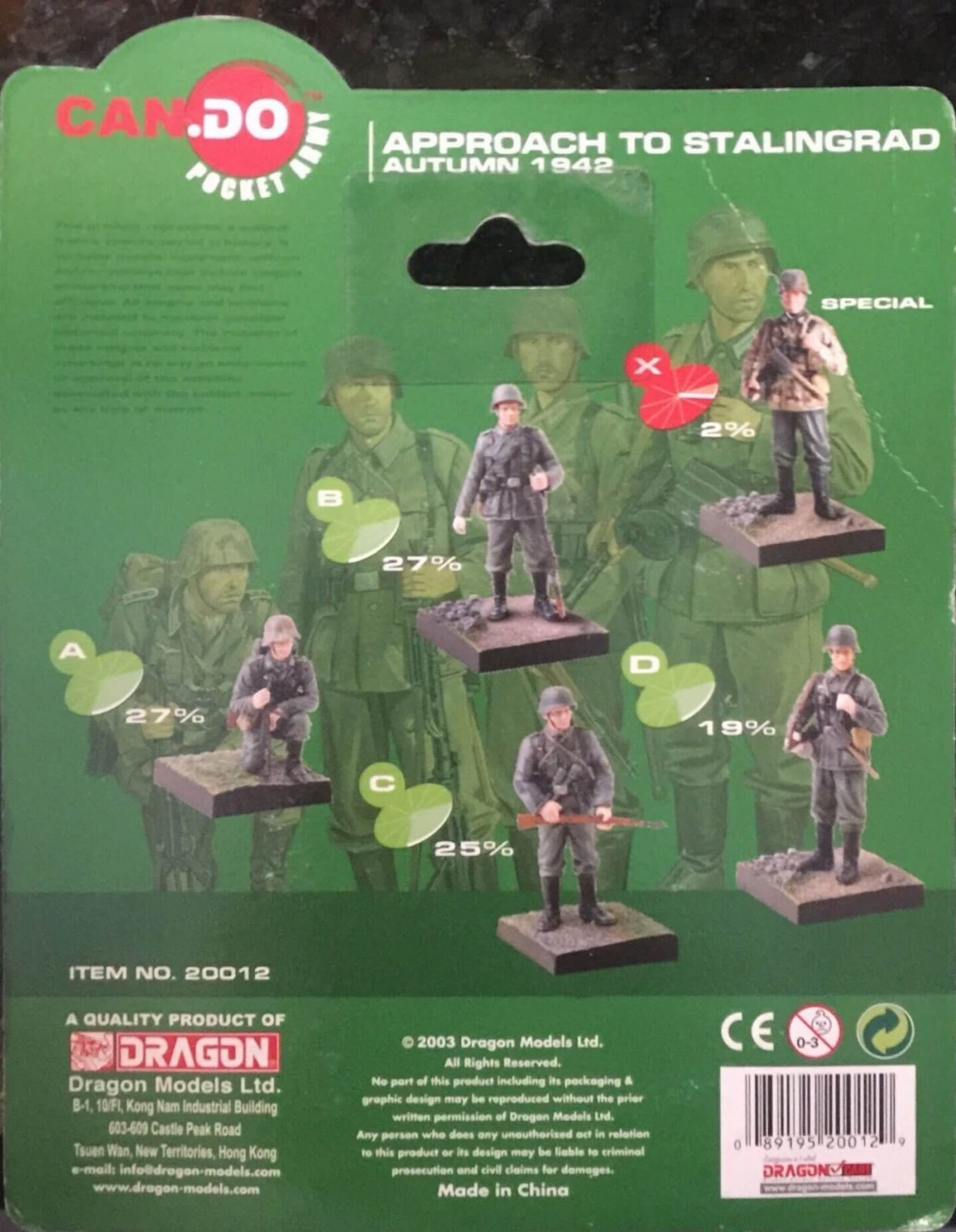 Can Do Pocket Army Combat Figures Series 2 Approach To Stalingrad Autumn 1942