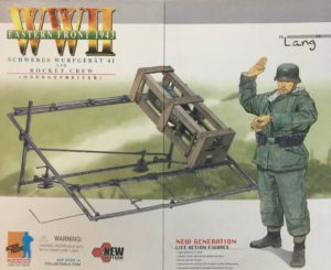 Dragon Action Figure “Lang”, Heer Schweres Wurfgerat 41 and Rocket Crew, Eastern Front 1943 (Obergefreiter)