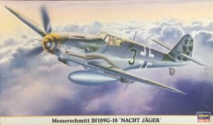 Hasegawa Messershmitt Bf109G-10 Nacht Jager Ref 09511 Escala 1:48