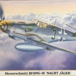 Hasegawa Messershmitt Bf109G-10 Nacht Jager Ref 09511 Escala 1:48