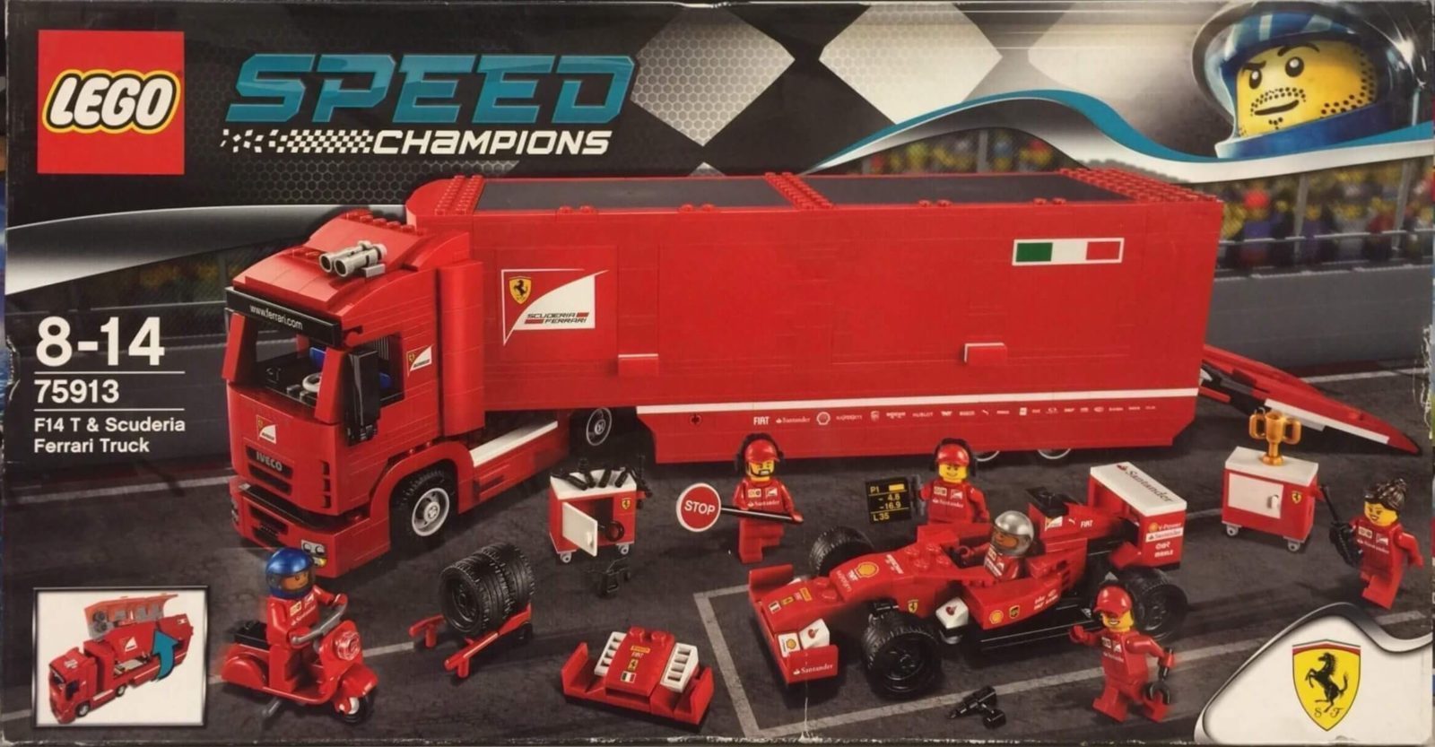 Lego Speed Champions 75913 F14T & Scuderia Ferrari Truck