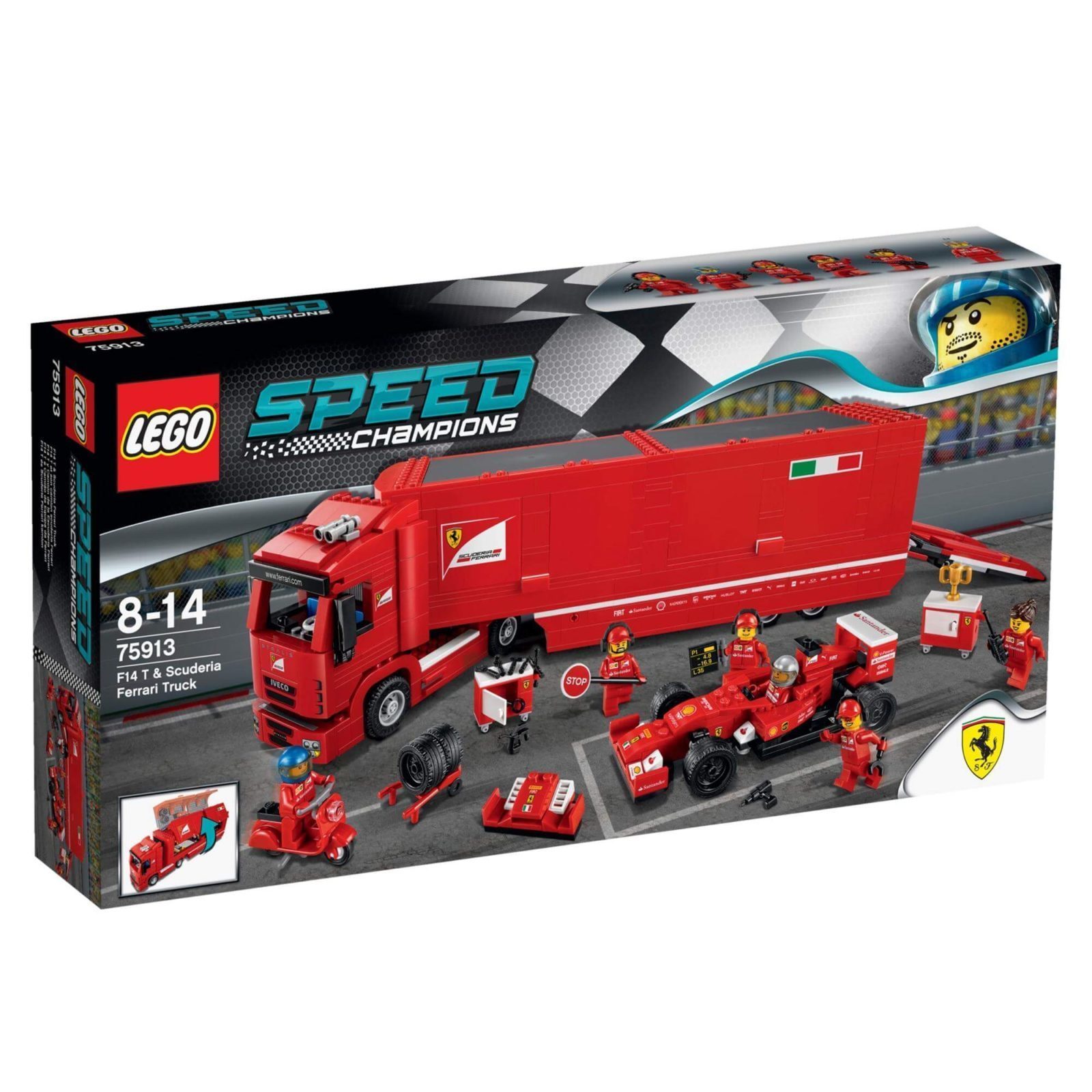 Lego Speed Champions 75913 F14T & Scuderia Ferrari Truck