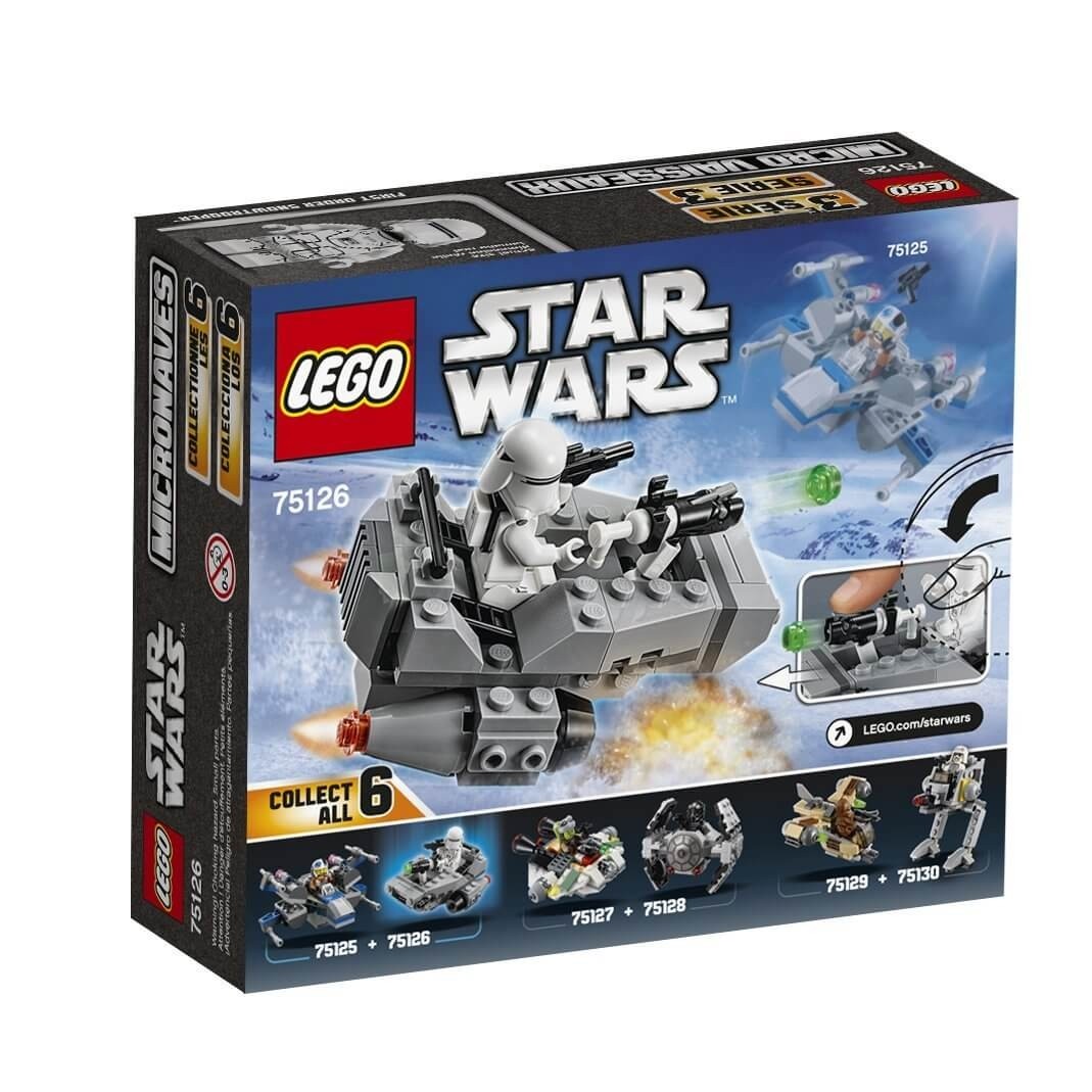 Lego Star Wars Microfighters 75126 First Order Snowspeeder