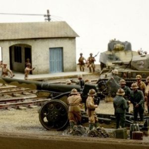 Italeri Battleset El Alamein Battle Railway St. WWII Ref 6181 Escala 1:72