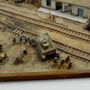 Italeri Battleset El Alamein Battle Railway St. WWII Ref 6181 Escala 1:72