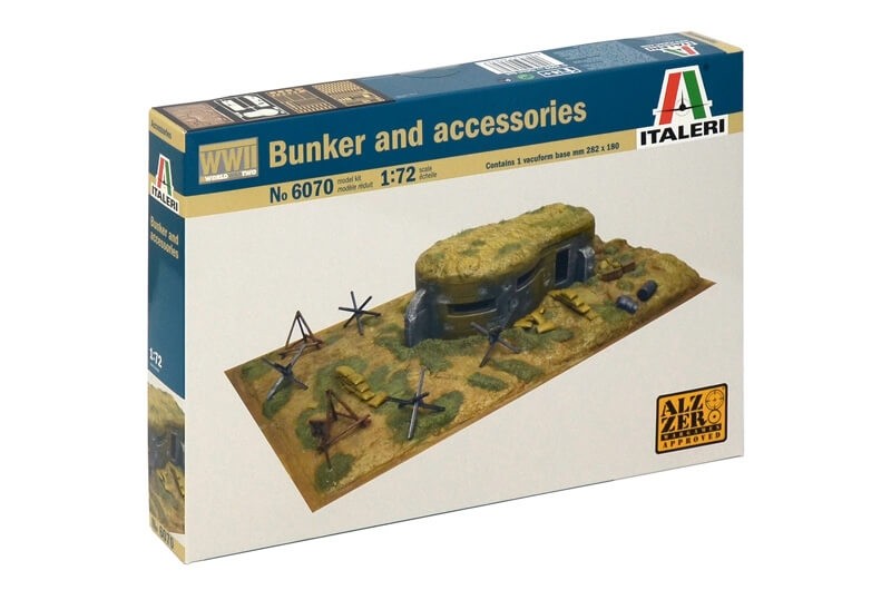 Italeri Bunkers and Accessories WWII Ref 6070 Escala 1:72