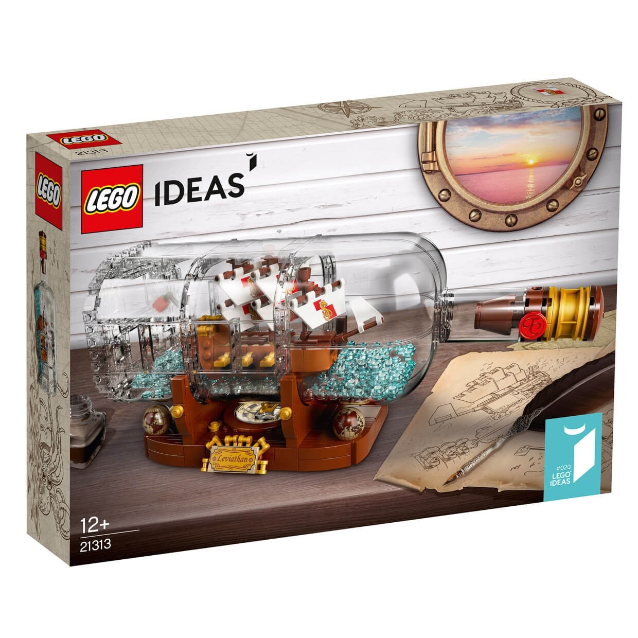 Lego Ideas Ship in a Bottle 21313