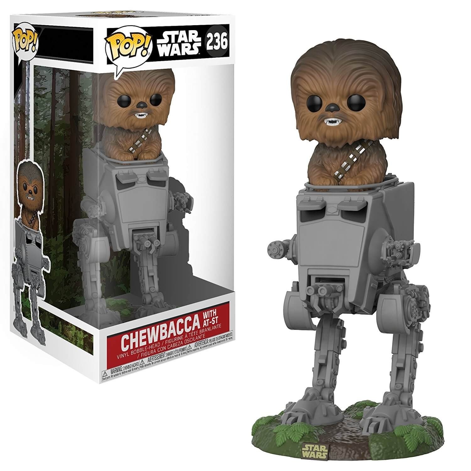 Funko Pop Chewbacca with AT-ST Star Wars