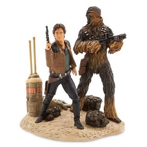 Han Solo and Chewbacca Limited Edition Figurine