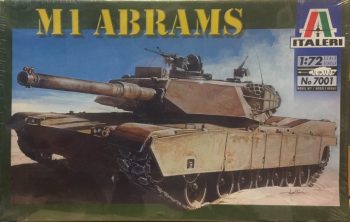 Italeri M1 Abrams Ref 7001 Escala 1:72