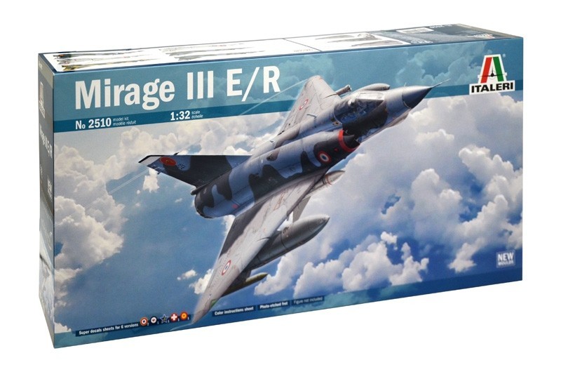 Italeri Mirage III E/R Ref 2510 Escala 1:32