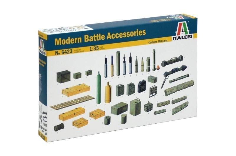 Italeri Modern Battle Accessories Ref 6423 Escala 1:35