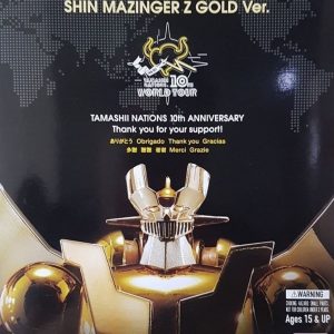 Super Robot Chogokin Shin Mazinger Z Gold Ver. Tamashii World Tour