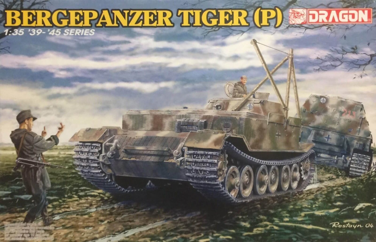 Dragon Bergepanzer Tiger (P) Ref 6226 Escala 1:35