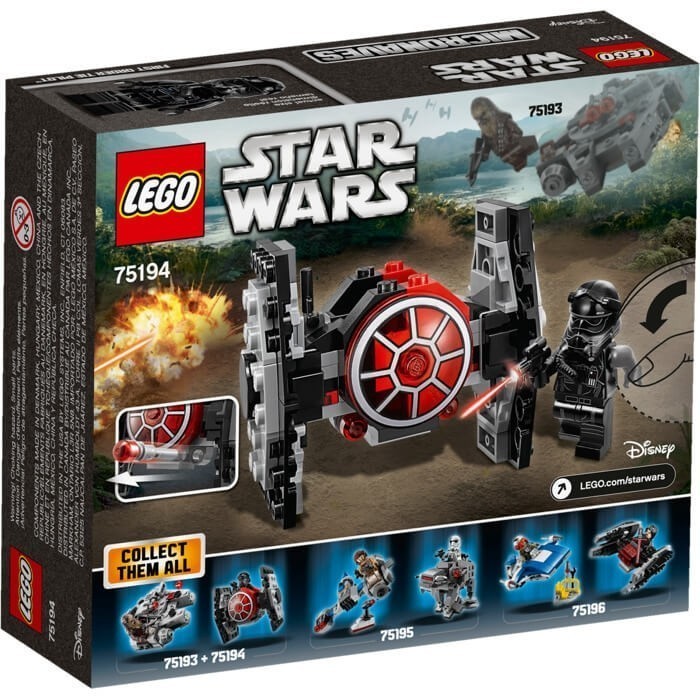 Lego Star Wars Microfighter 75194 First Order Tie Fighter