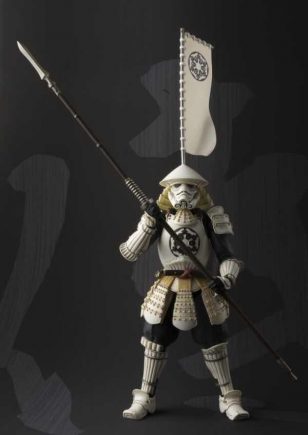 Samurai Yari Ashigaru Stormtrooper Star Wars Meisho Movie Realization Figura 18 cm