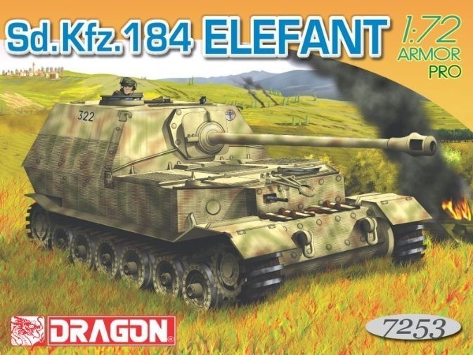 Dragon Sd.Kfz.184 Elefant Ref 7235 Escala 1:72