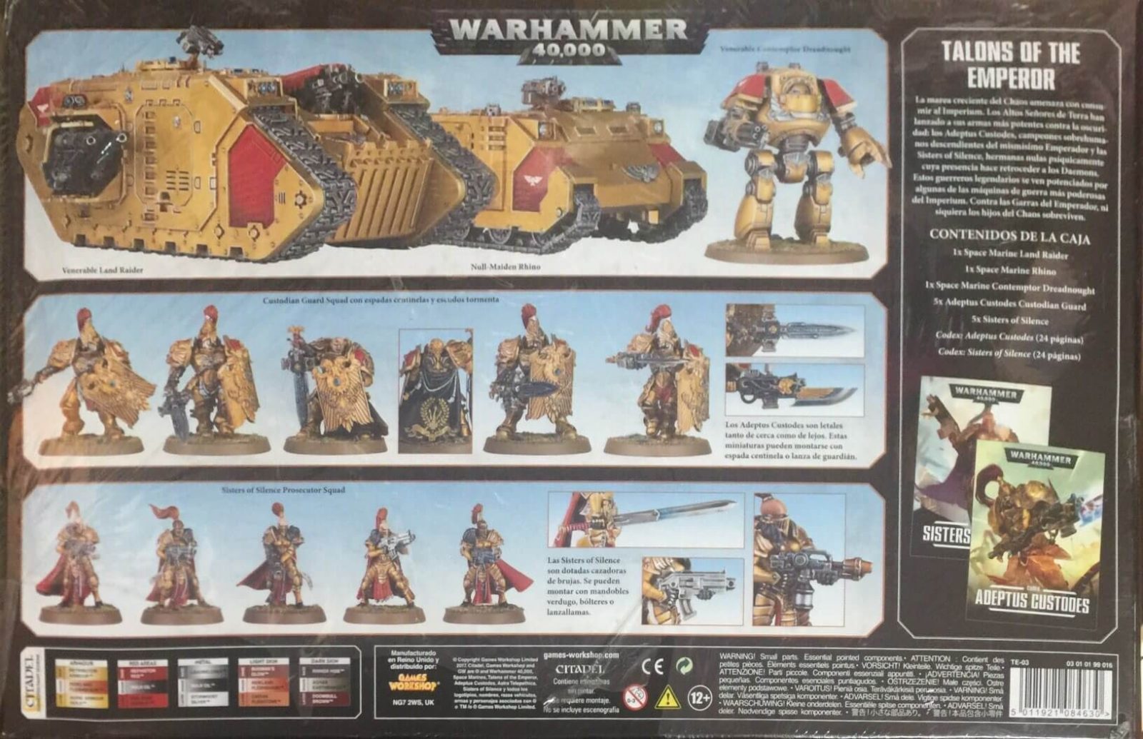 Warhammer 40.000 Talons of the Emperor (Español)