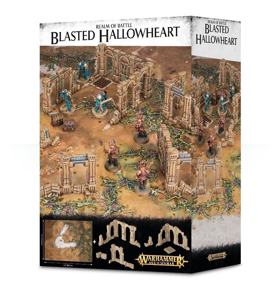 Warhammer Age of Sigmar Realm of Battle: Blasted Hallowheart