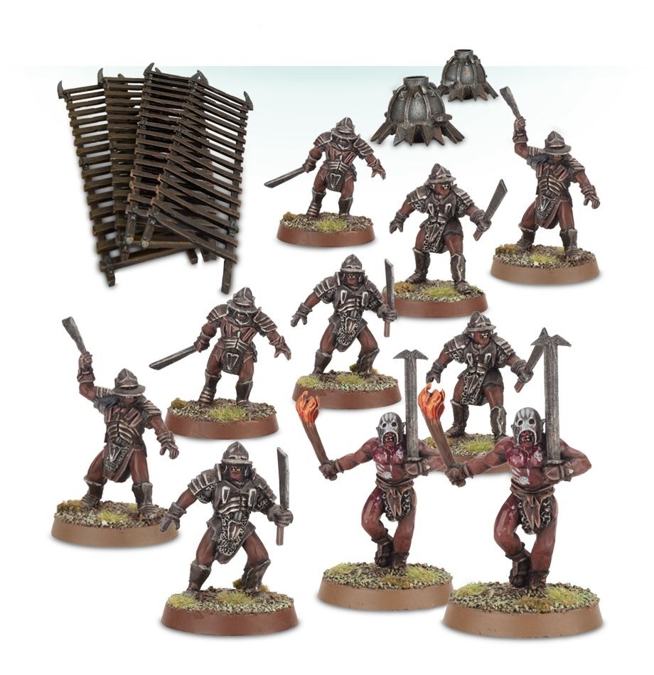 The Lord of the Rings Uruk-Hai Siege Troops