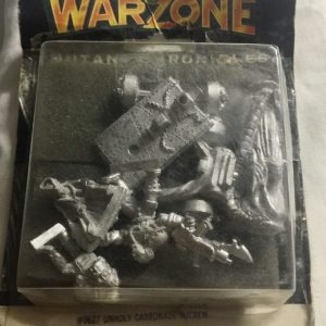 Warzone Dark Legion Unholy Carronade + Crew Figures Ref 9627
