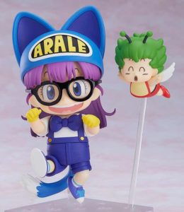 Arale Norimaki Cat Ears Ver & Gatchan Dr. Slump Nendoroid