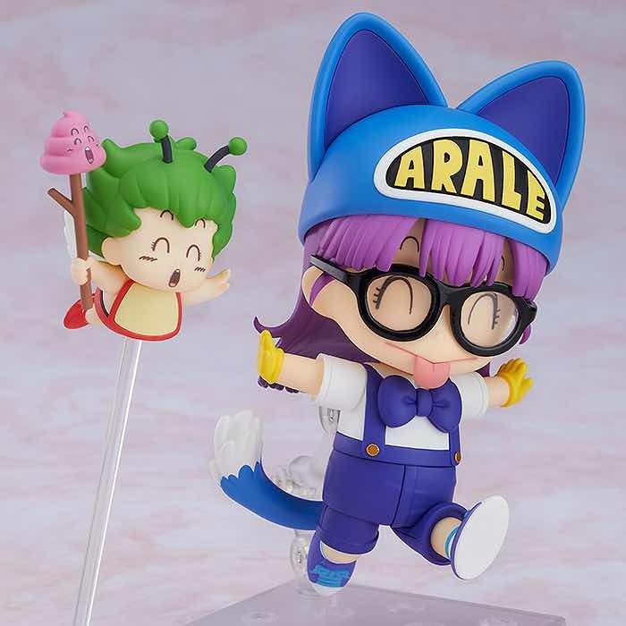 Arale Norimaki Cat Ears Ver & Gatchan Dr. Slump Nendoroid