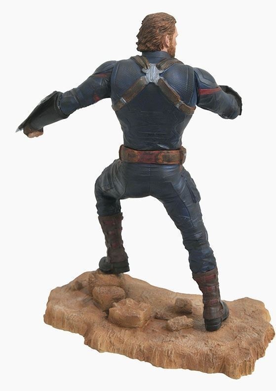 Capitán America Marvel Gallery Avengers 3 Estatua 23 cm
