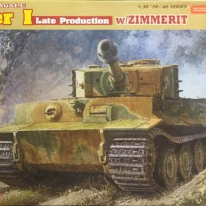 Dragon Pz.Kpfw.VI Ausf.E Tiger I Late Production w/Zimmerit Ref 6383 Escala 1:35