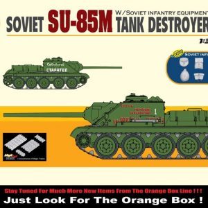 Dragon Soviet SU-85M Tank Destroyer W/Soviet Infantry Equipment Ref 9152 Escala 1:35
