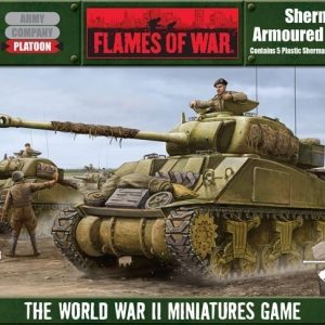 Flames of War Sherman Armoured Platoon BBX27