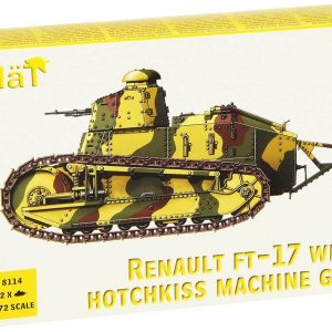 Hat Renault FT-17 with Hotchkiss Machine Gun Ref 8114 Escala 1:72