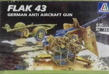 Italeri Flak 43 German Anti Aircraft Gun Ref 363 Escala 1-35