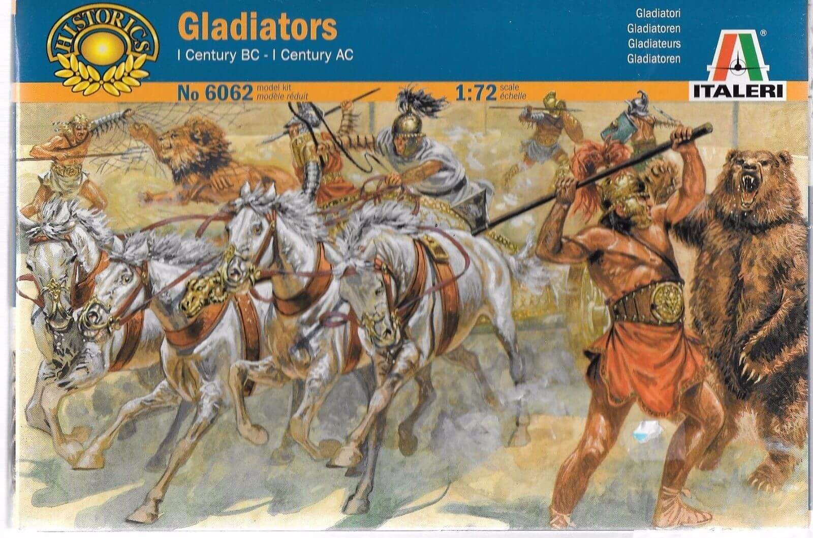 Italeri Gladiators Ref 6062 Escala 1:72