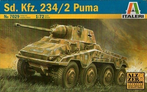 Italeri SD.KFZ 234/2 Puma Ref 7029 Escala 1:72