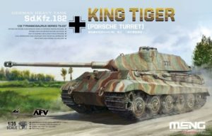 Meng Sd.Kfz.192 King Tiger (Porsche Turret) Ref TS-037 Escala1:35