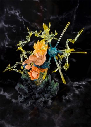 Super Saiyan Son Goku The Burning Battles Dragon Ball Super Figuarts Zero Figura 20cm